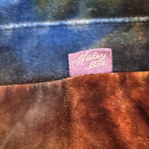 Haley Bob VTG Womens Tie Dye Yoga Hippie Palazzo Pants Bell Bottoms, S - Picture 3 of 7